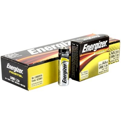 Batteries Énergizer Industrial AA , Paquet de 24